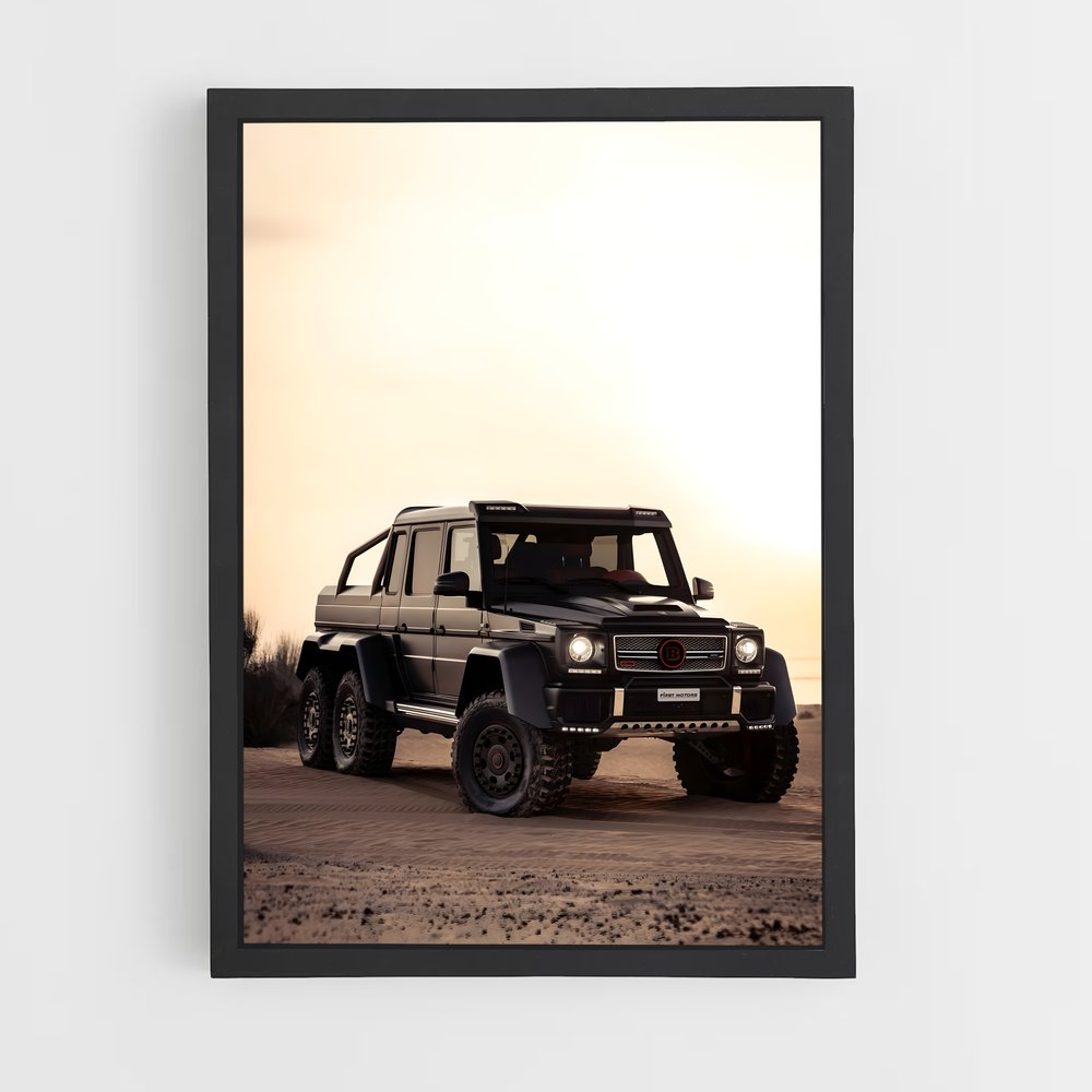 Poster G63 Offroad Legend – affiche Mercedes (vue 2)